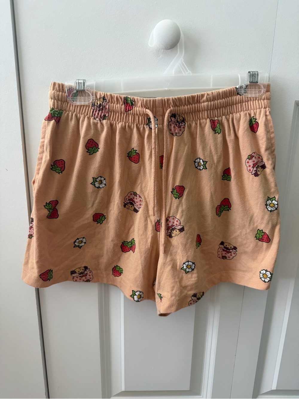 Strawberry Shortcake 90’s style lounge shorts